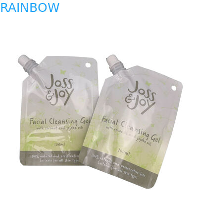 Kozmetik Yüz Maskesi Bacalı Doypack Kılıfı Meme Çantası 10ml 50ml 100ml Losyon Sıvı Paketi için