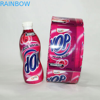 Suyu Şişesi İçin Pvc Isı Shrink Plastik Kol Etiketi / İçecek Şişesi için Shrink Wrap Şişe etiketi