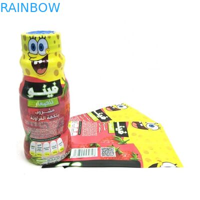 Plastik Su Şişesi Isı Shrink Kol Etiketleri, Dijital Shrink Kol Baskı