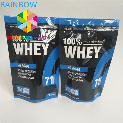 Özel Baskılı Snack Çanta Ambalaj Stand Up Kılıfı Açılıp Kapanabilir Kilitli Parlak Kaplama