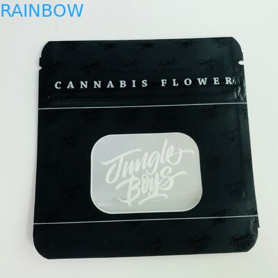 Gravnre Baskı Bitkisel Tütsü Ambalaj CBD Sakızlar Baggies Cinsel Hap Poşet Bitkisel Çiçek Için