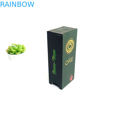 Canna - Yağ Ambalaj CBD Yağ Kağıt Kutusu, Kozmetik Ambalaj Kutusu 4c Ofset Baskı