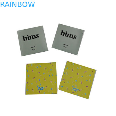 Şeker Hapı Mat Film Plastik Torbalar Ambalaj Poşet MOPP VMPET PE Malzeme