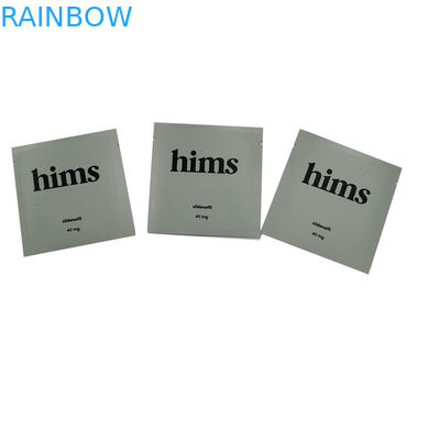 Nem Geçirmez Plastik Stand Up Kılıfı Haplar / İlaçlar İçin Lamine Folyo Mini Çanta