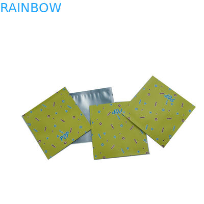 Toz Ambalaj Hap Kılıfı için Özel Baskı Plastik Fermuar Kılıfı Mylar Folyo Küçük Poşet