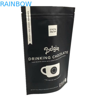 K Kılıfı Stand Up Kahve Çanta Alüminyum Açılıp Kapanabilir Özel Tam Renkli Baskı