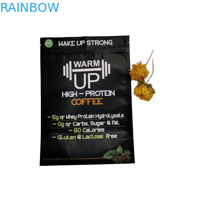 Leak Proof Plastic Tea Bags Packaging Aluminum K Pouch Coffee Bag With Valve