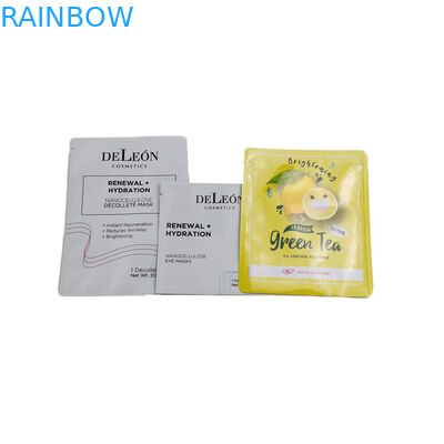 Heat Seal Biodegradable Packaging Bags Customized Printed Aluminum Foil Plastic