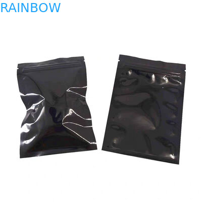 Çocuklara Dayanıklı Folyo Çıkış Plastik Torbalar Ambalaj Kilitli Çerezler İçin Özel Tasarım