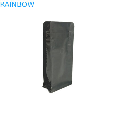 Valfli Çift Kilitli Mylar Alt Köşebent Torbaları Biyobozunur Plastik Ambalaj