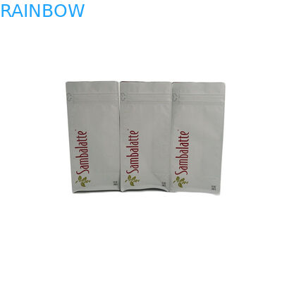 Valfli Çift Kilitli Mylar Alt Köşebent Torbaları Biyobozunur Plastik Ambalaj