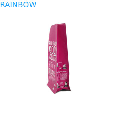 Biyobozunur Plastik Kilitli Gıda Ambalaj Çanta E Fermuar Düz Tabanlı Kahve Ambalaj