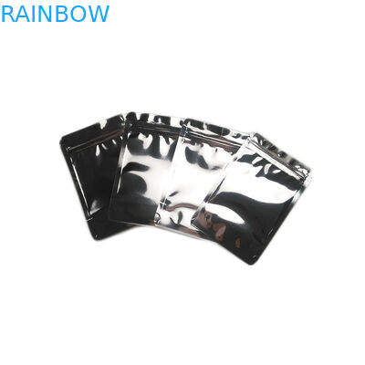 Koku Geçirmez Gıda Sınıfı Ambalaj Çanta Fermuarlı Üç Taraflı Mühür Kılıfı Mat