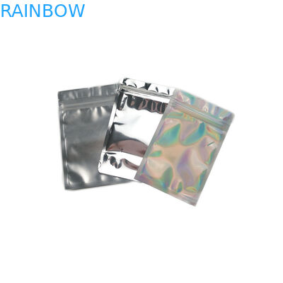 Chilproof Kilitli Tohumlar Ambalaj Torbaları Küçük Mini Poşet Çizgili Folyo Özel Baskı