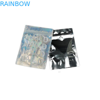 Koku Geçirmez Mylar Açılıp Kapanabilir Stand Up Kilitli Kılıfı Sızdırmaz Gıda Depolama Için Şeker