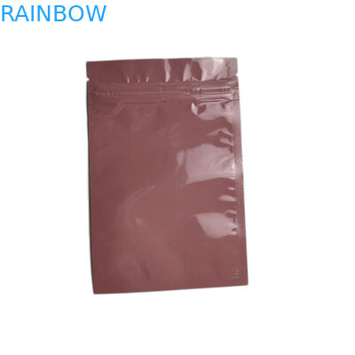 Küçük Poşet Özel Baskılı Plastik Torbalar Folyo Ambalajlar Isı Sızdırmazlık Örneği Üst Mühürlenebilir