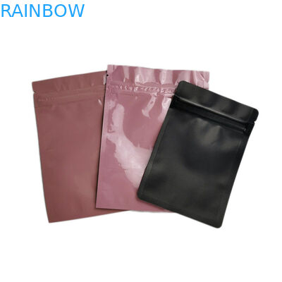 Küçük Poşet Özel Baskılı Plastik Torbalar Folyo Ambalajlar Isı Sızdırmazlık Örneği Üst Mühürlenebilir