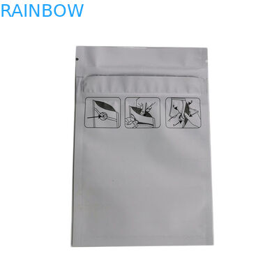 Yeniden kapatılabilir plastik torbalar ambalaj küçük Lipgloss çanta kozmetik için özel baskılı kilitli