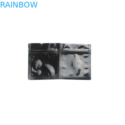 Koku Geçirmez Kilitli Plastik Torbalar Ambalaj Tütün Tıbbı Mylar Çanta 1g Parlak