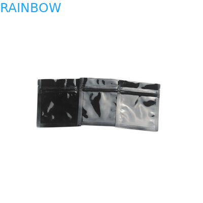 Koku Geçirmez Kilitli Plastik Torbalar Ambalaj Tütün Tıbbı Mylar Çanta 1g Parlak