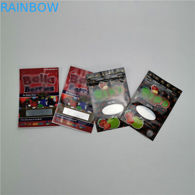 Küçük Torba Plastik Torbalar Ambalaj% 100 Organik Endüstriyel Kenevir CBD Sakızlı Ambalaj