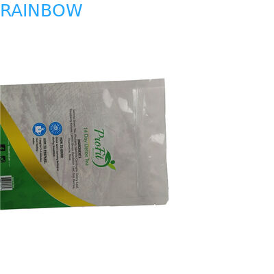 Gıda Sınıfı Stand Up Torbalar Toz Ambalaj Organik Çay Poşetleri Özel Baskılı