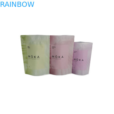 Mat Finish Folyo Kılıfı Ambalaj Plastik Alüminyum Folyo Fermuar Mylar Çantaları