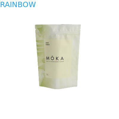 Özel Baskı Stand Up Torbalar Alüminyum Folyo Kullanımlık Matt Kilitli Kahve Çay Poşeti