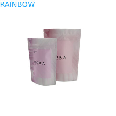 Kahve Çay Gıda Ambalaj Alüminyum Folyo Çanta Stand Up Kılıfı Özel Baskı Kilitli