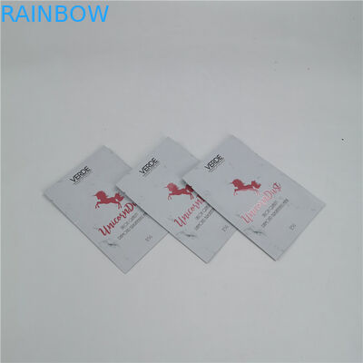 Özel Alüminyum Folyo Stand Up Kılıfı, Gıda Şeker Tohumları Poşet İçin Üç Taraflı Mühürlü Çanta