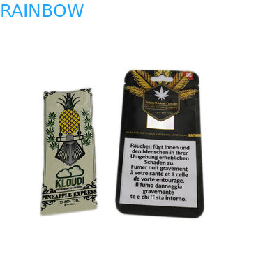 Isı Yalıtım Stand Up Fermuar Çanta Torbaları Geri Dönüşümlü Tütün / Sigara Ambalajı