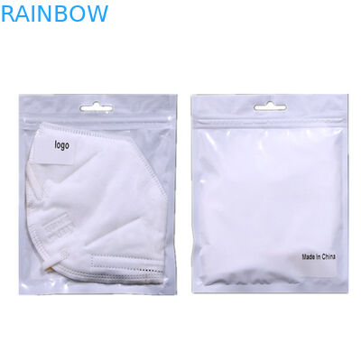 Yüz Maskesi Plastik Torbalar Ambalaj Fermuar Kilidi