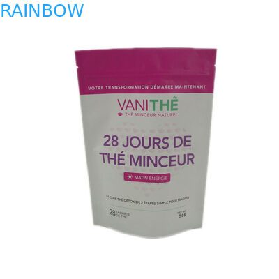 Nem Geçirmez Atıştırmalık Gıda Ambalaj Torbaları Fermuarlı