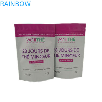 Nem Geçirmez Atıştırmalık Gıda Ambalaj Torbaları Fermuarlı