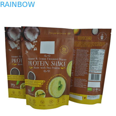 Toz Ambalaj Dijital Baskı VMPET Alüminyum Folyo Fermuar Kılıfı