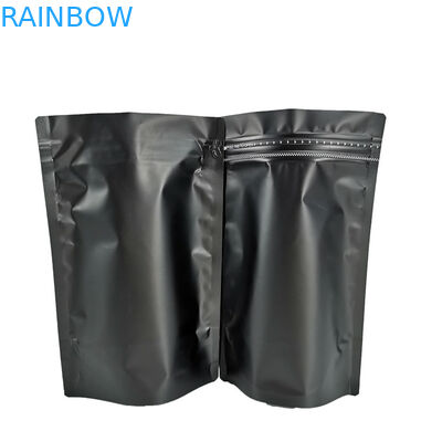 Kokusuz Siyah Mat Lamine Folyo Stand Up Kılıfı