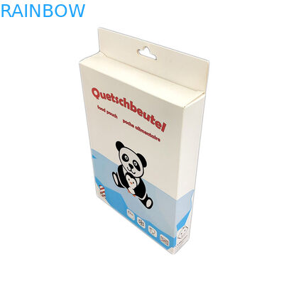 Katlanabilir Askı Deliği 350g Karton Kağıt Ambalaj Kutusu