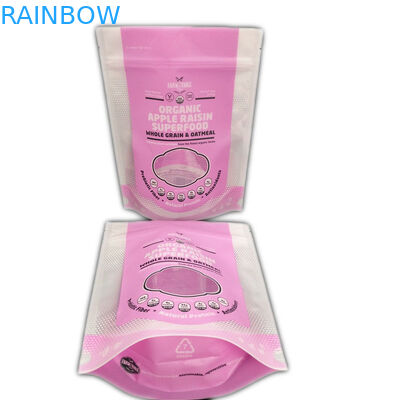 Ön Plastik Fermuar Kilidi MOPP Plastik Torbalar Ambalaj