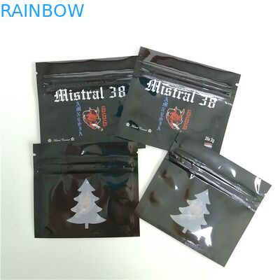 Gravür Baskı Düz ​​3.5g Çocuk Korumalı Kilitli Torba