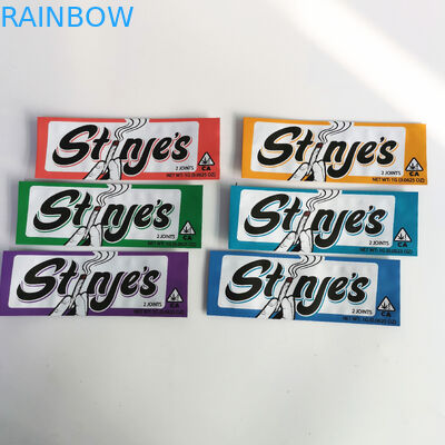 Gravür Baskı Düz ​​3.5g Çocuk Korumalı Kilitli Torba