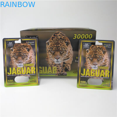 12mm Cap Gergedan Erkek Hapları 3D Kart Blister Kart Ambalajı