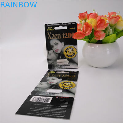 Mat / Parlak Yüzey PP Plastik Blister Kart Kutusu