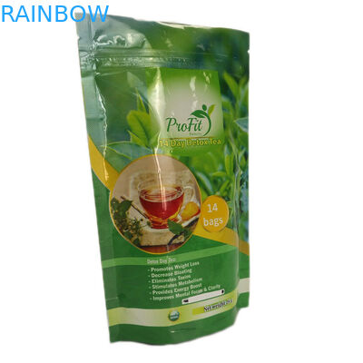 Parlak Kaplama Zip Kilidi Lamine Folyo Stand Up Torbaları