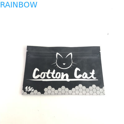 CBD Ot Stand Up Gravür Baskı Plastik Torbalar Ambalaj