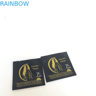 Mylar Bitkisel Sakızlı Folyo Plastik Torbalar Ambalaj