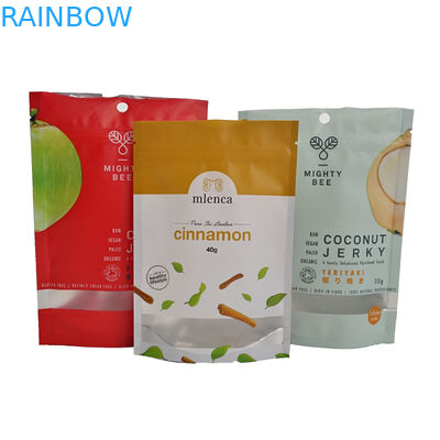 Muz Cips Fermuar VMPET Plastik Torbalar Ambalaj