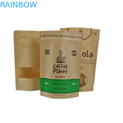 Nem Geçirmez Çerezler Stand Up Kraft Kağıt Kılıfı