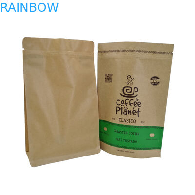 Nem Geçirmez Çerezler Stand Up Kraft Kağıt Kılıfı