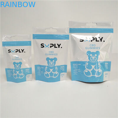 3.5g 7g 14g Holografik Film Stand Up Kese Ambalajı