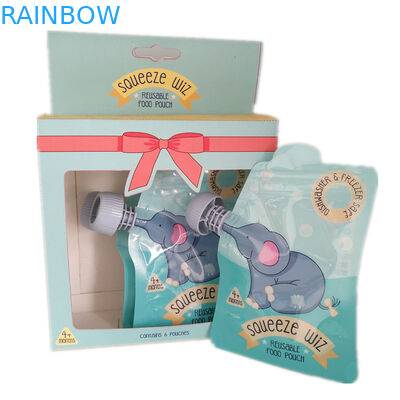 Gravür Baskı Yeniden Kullanılabilir Gıda Ambalajı Sıvı Sıkıştırma Kılıfı